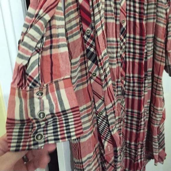 Free People plaid Lorelei dress - Picture 5 of 7